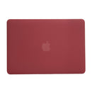 Laptop Frosted Style PC Protective Case for MacBook Pro 13.3 inch A1989 (2018) / A2159 / A2251 / A2289 / A2338(Wine Red)
