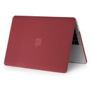 Laptop Frosted Style PC Protective Case for MacBook Pro 13.3 inch A1989 (2018) / A2159 / A2251 / A2289 / A2338(Wine Red)