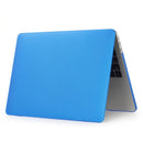 Laptop Frosted Style PC Protective Case for MacBook Pro 15.4 inch A1990 (2018)(Dark Blue)