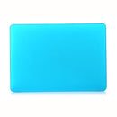 Laptop Frosted Style PC Protective Case for MacBook Pro 15.4 inch A1990 (2018)(Lake Blue)
