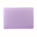 Laptop Frosted Style PC Protective Case for MacBook Pro 15.4 inch A1990 (2018)(Purple)