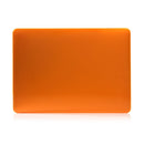 Laptop Crystal Style PC Protective Case for MacBook Pro 15.4 inch A1990 (2018) (Orange)
