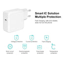 29W USB-C / Type-C 3.1 Port Power Charger Adapter, EU Plug(White), For iPhone X & 8 & 8 Plus, LG Nexus 5X, Google 5X / 6P, Letv 1S / Le 1 Pro, Xiaomi 4C / Mi 5s / Mi 5s Plus