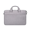 ST03S 15.6 inch Double Side Pockets Wearable Oxford Cloth Soft Handle Portable Laptop Tablet Bag(Grey)