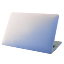 Cream Style Laptop Plastic Protective Case for Macbook Retina 12 inch A1931 / A1534(Pink Blue)