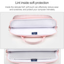 WiWU 13.3 inch Shockproof Dropproof Fashion Slim Shoulder Laptop Bag Handbag(Pink)