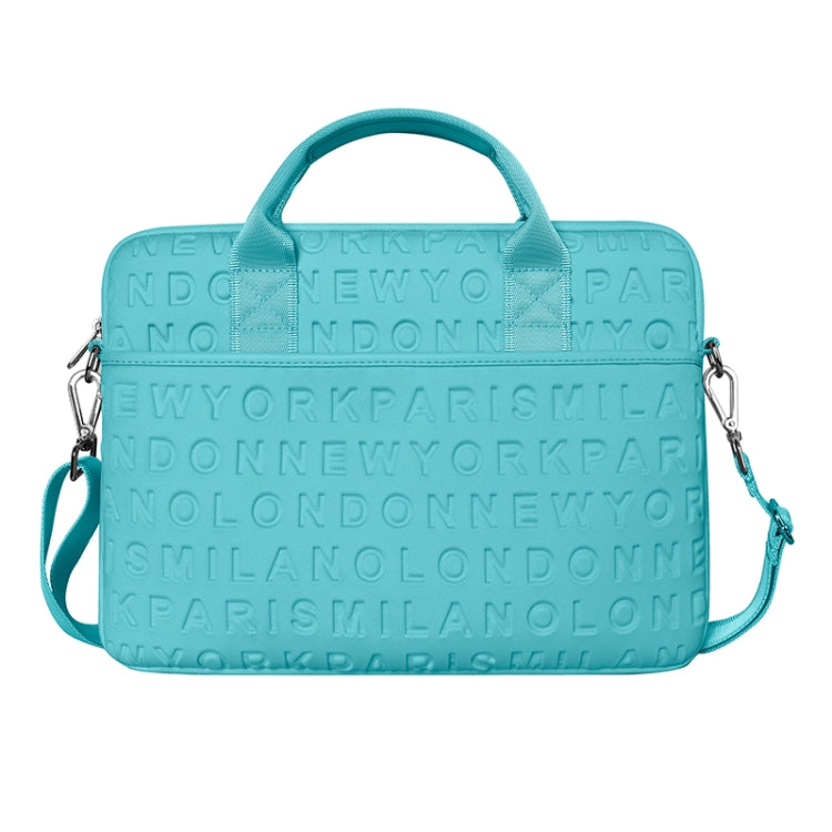 WiWU 13.3 inch Shockproof Dropproof Fashion Slim Shoulder Laptop Bag Handbag(Blue)
