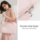 WiWU 13.3 inch Shockproof Dropproof Fashion Slim Shoulder Laptop Bag Handbag(Rose Red)