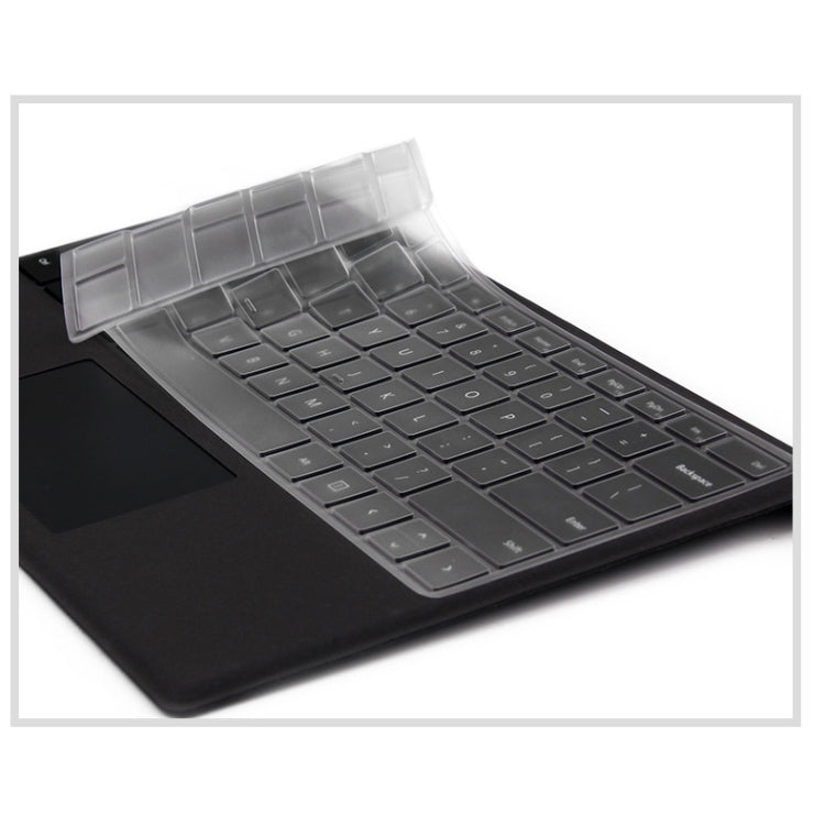 Tablet TPU Waterproof Dustproof Transparent Keyboard Protective Film for Microsoft Surface Pro 6 / 5 / 4