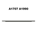 Glass Material LCD Screen Display Front Bezel Logo Cover for MacBook Retina 15.4 inch A1707 A1990(Grey)