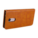 For Xiaomi Redmi 5 Plus Oil Wax Texture Horizontal Flip Leather Case with Holder & Card Slots & Wallet(Brown)