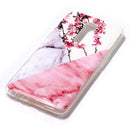 Marble Pattern Soft TPU Case For OnePlus 6 (Plum Blossom)