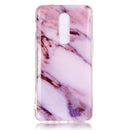Marble Pattern Soft TPU Case For OnePlus 6(Purple)