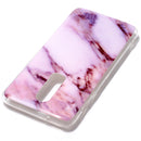 Marble Pattern Soft TPU Case For OnePlus 6(Purple)