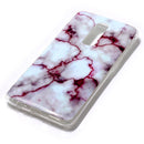 Marble Pattern Soft TPU Case For OnePlus 6(Red)