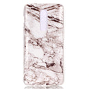 Marble Pattern Soft TPU Case For OnePlus 6(White)
