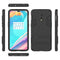 Shockproof PC + TPU Case for OnePlus 6T, with Holder(Black)