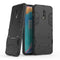 Shockproof PC + TPU Case for OnePlus 6T, with Holder(Black)