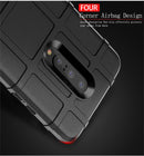 Shockproof Rugged Shield Full Coverage Protective Silicone Case for Oneplus 7 (Black)