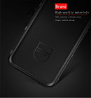 Shockproof Rugged Shield Full Coverage Protective Silicone Case for Oneplus 7 (Black)