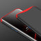 GKK Three Stage Splicing Full Coverage PC Case for OPPO Find X (Black+Red)
