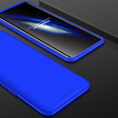 GKK Three Stage Splicing Full Coverage PC Case for OPPO Find X (Blue)