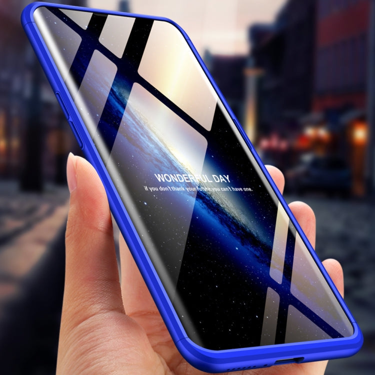 GKK Three Stage Splicing Full Coverage PC Case for OPPO Find X (Blue)