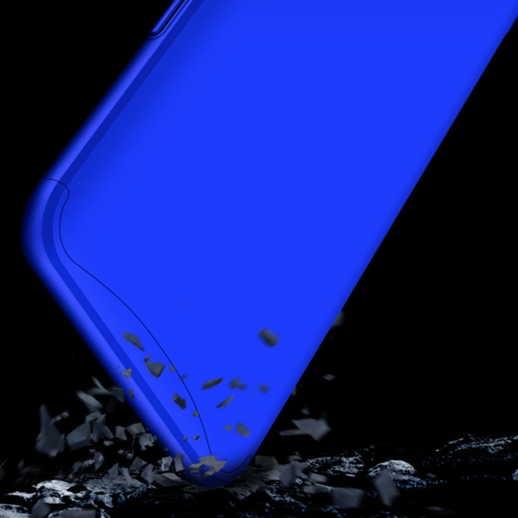 GKK Three Stage Splicing Full Coverage PC Case for OPPO Find X (Blue)