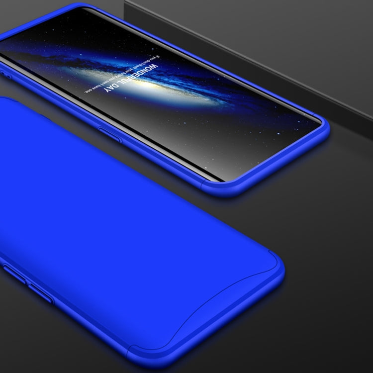 GKK Three Stage Splicing Full Coverage PC Case for OPPO Find X (Blue)