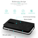 PINWUYO Shockproof Waterproof Full Coverage PC + TPU + Skin Protective Case for OnePlus 7 Pro(Black)