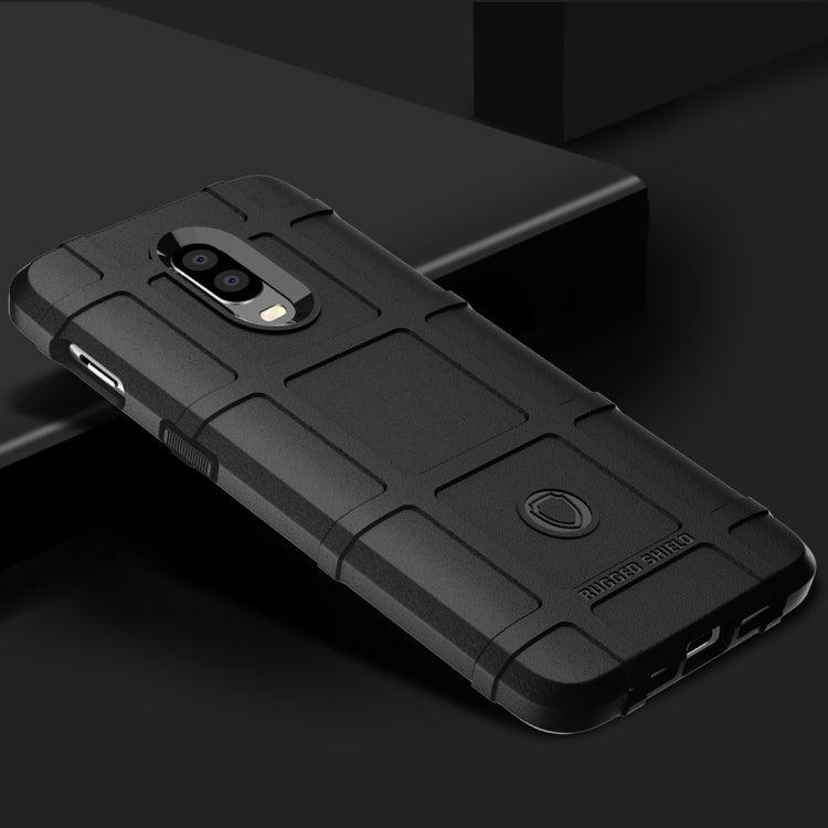 Shockproof Protector Cover Full Coverage Silicone Case for OnePlus 6T(Black)