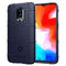 Shockproof Protector Cover Full Coverage Silicone Case for OnePlus 6T(Dark Blue)