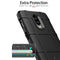 Shockproof Protector Cover Full Coverage Silicone Case for OnePlus 6T(Dark Blue)
