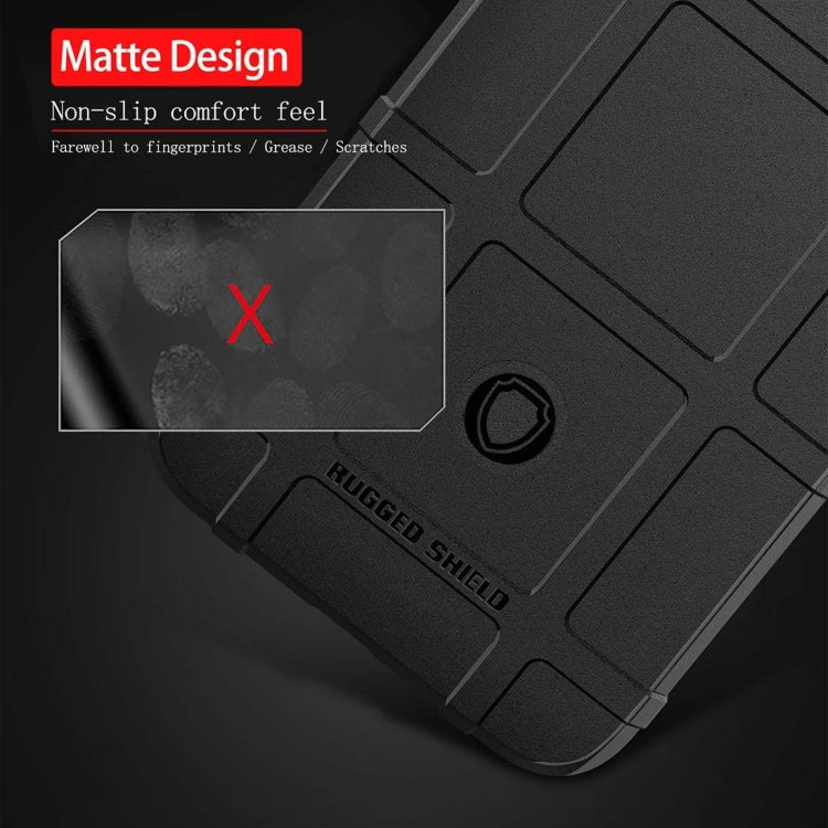 Shockproof Protector Cover Full Coverage Silicone Case for OnePlus 6T(Dark Blue)