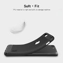 MOFI Brushed Texture Carbon Fiber Shockproof TPU Case for OnePlus 5T(Black)