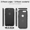 MOFI Brushed Texture Carbon Fiber Shockproof TPU Case for OnePlus 5T(Black)