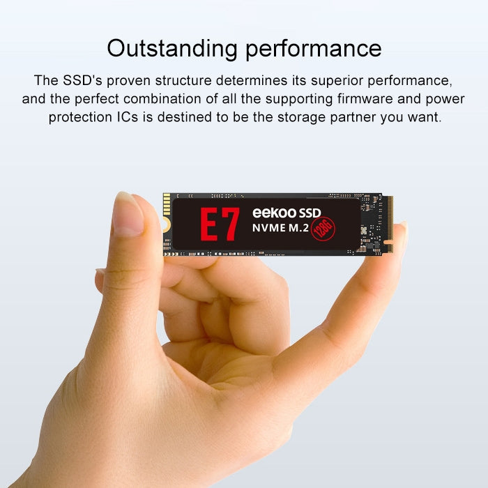 eekoo E7 NVME M.2 256GB PCI-E Interface Solid State Drive for Desktops / Laptops