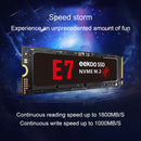 eekoo E7 NVME M.2 PCI-E Interface Solid State Drive for Desktops / Laptops, Capacity: 512GB