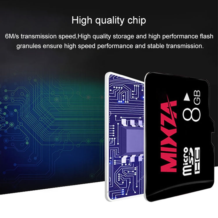 MIXZA 16GB High Speed Class10 Black TF(Micro SD) Memory Card