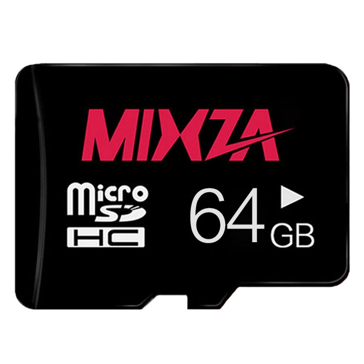 MIXZA 64GB High Speed Class10 Black TF(Micro SD) Memory Card