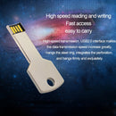 8GB USB 2.0 Metal Key Shape USB Flash Disk