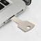 8GB USB 2.0 Metal Key Shape USB Flash Disk