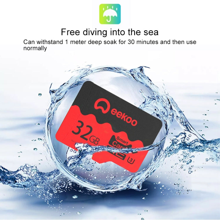 eekoo 32GB CLASS 10 TF(Micro SD) Memory Card, Minimum Write Speed: 10MB / s, Universal Version