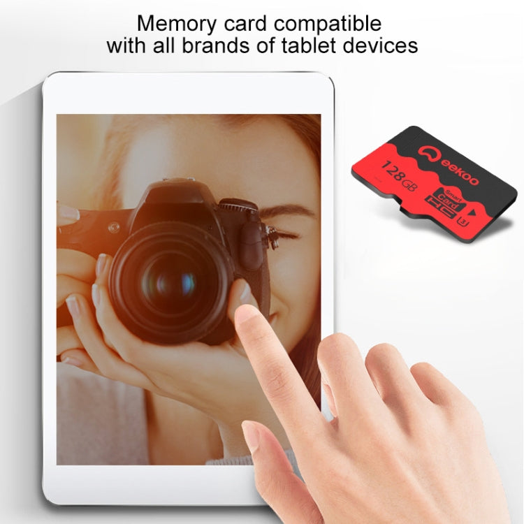 eekoo 128GB U3 TF(Micro SD) Memory Card, Minimum Write Speed: 30MB / s, Flagship Version