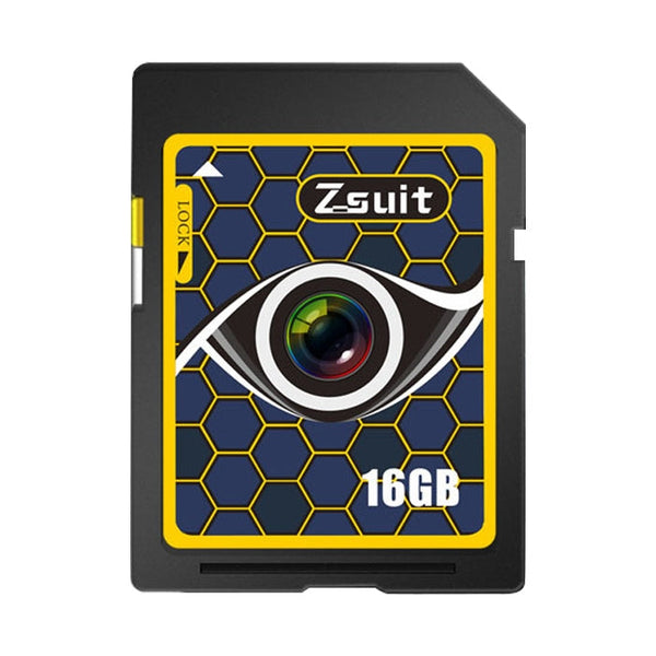 Zsuit Honeycomb Series 16GB Camera Lens Pattern SD Memory Card for Driving Recorder / Camera and Other Support SD Card Devices