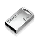 Zsuit 8GB USB 2.0 Mini Metal Ring Shape USB Flash Disk