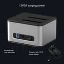 Blueendless 2.5 / 3.5 inch SATA USB 3.0 2 Bay Offline Copy Hard Drive Dock (UK Plug)