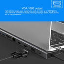 Blueendless 11 In 1 Multi-function Type-C / USB-C HUB Expansion Dock