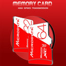 MICRODATA 64GB High Speed U3 Red and White TF(Micro SD) Memory Card