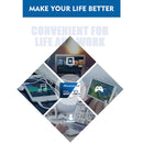 MICRODATA 16GB U1 Blue and White TF(Micro SD) Memory Card